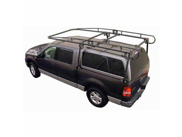 Camper Shell Rack Platform F-250 Super Duty Full Size Camper Shell Contractors Rack (Universal ...