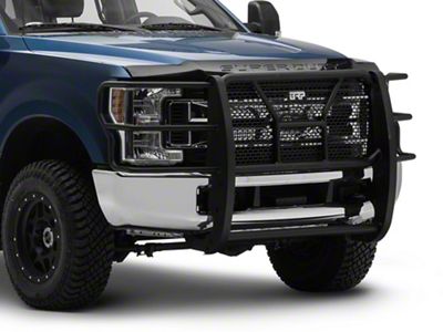 HD Grille Guard; Black Textured (17-22 F-250 Super Duty)