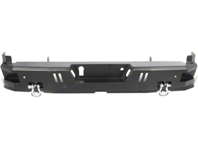 Heavy Duty Rear Bumper; Black (17-22 F-250 Super Duty)