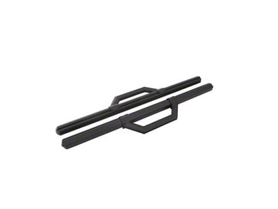Hex Series Side Step Bars without Mounting Brackets; Textured Black (99-25 F-250 Super Duty Regular Cab)