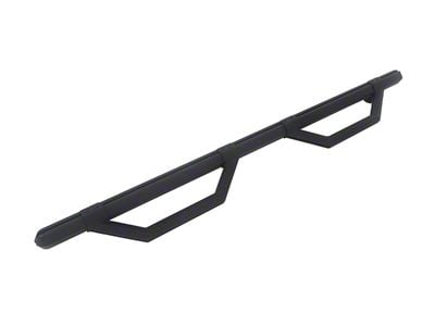 Hex Series Side Step Bars without Mounting Brackets; Textured Black (99-25 F-250 Super Duty SuperCab)