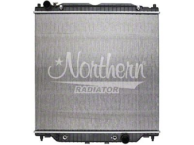 High Performance Aluminum Radiator; 28-5/8 x 29-7/8 x 1-1/4 (03-07 6.0L Powerstroke, 6.8L F-250 Super Duty)