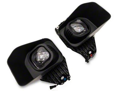 High Power LED Fog Lights; Clear (11-16 F-250 Super Duty)