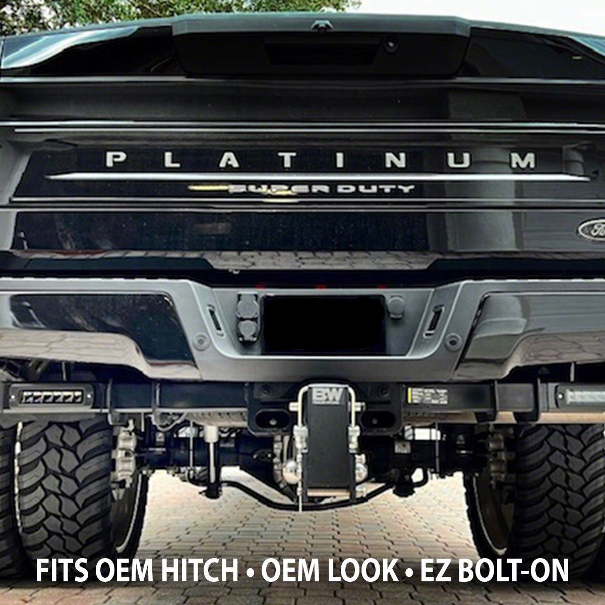 Finchers Garage Hitch Light Bar - Flush Mount Style For 2008-2026 F250/F350 Super Duty & Excursion