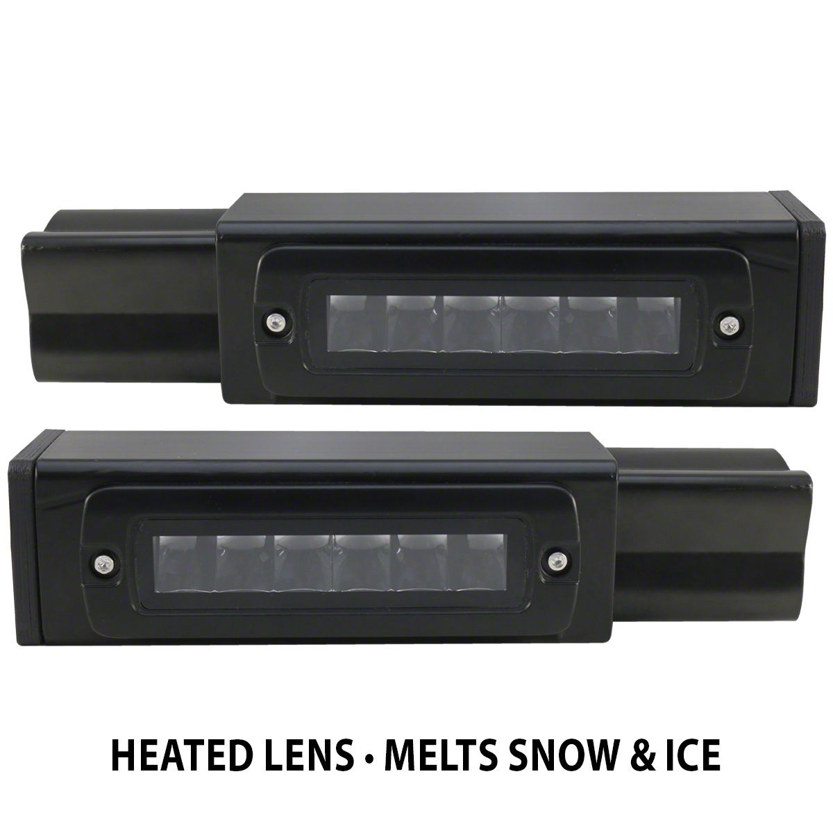 F 250 Super Duty Hitch Bar Reverse 7 Inch Led Flood Lighting Heavy Duty