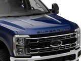Hood Letter Inserts; Gloss Black (23-26 F-250 Super Duty)