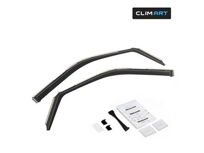 in-Channel Window Deflectors (23-25 F-250 Super Duty Regular Cab)