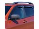 In-Channel Window Deflectors; Front and Rear; Matte Black (17-19 F-250 Super Duty SuperCab)