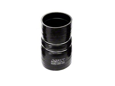 Intercooler Inlet Silicone Boot Hose; Black (99-10 6.0L/6.4L/7.3L Powerstroke F-250 Super Duty)