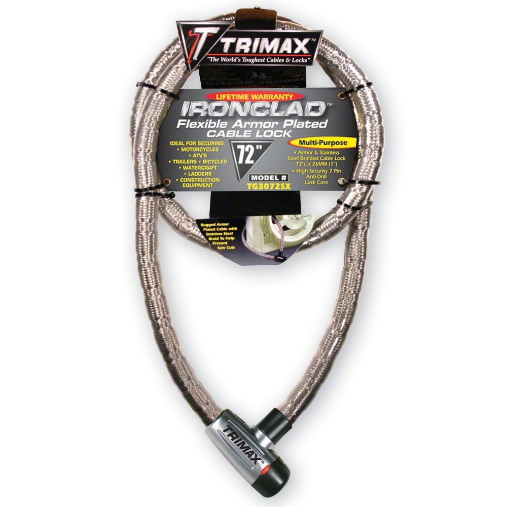 F-250 Super Duty IRONCLAD Max Security Armor Plated Locking Cable