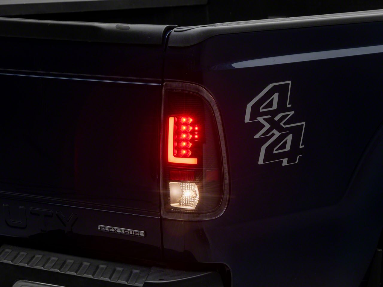 DNA Motoring For 08-16 Ford F250 F350 Super Duty LED C Housing Smoked Lens 3d Led Tail Lights