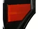LED C-Bar Factory Style Headlights; Matte Black Housing; Clear Lens (11-16 F-250 Super Duty)