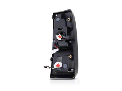 LED Tail Lights; Gloss Black Housing; Clear Lens (08-16 F-250 Super Duty)