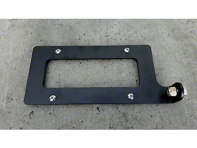 Support De Plaque D'Immatriculation Avant - Pour Ford F250 SuperDuty 1999-2004 - Noir - Neuf