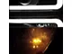 Light Bar DRL Projector Headlights; Black Housing; Clear Lens (11-16 F-250 Super Duty)