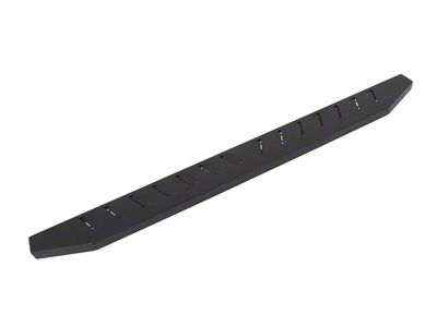 Louvered Side Step Bars without Mounting Brackets; Textured Black (99-25 F-250 Super Duty SuperCab)