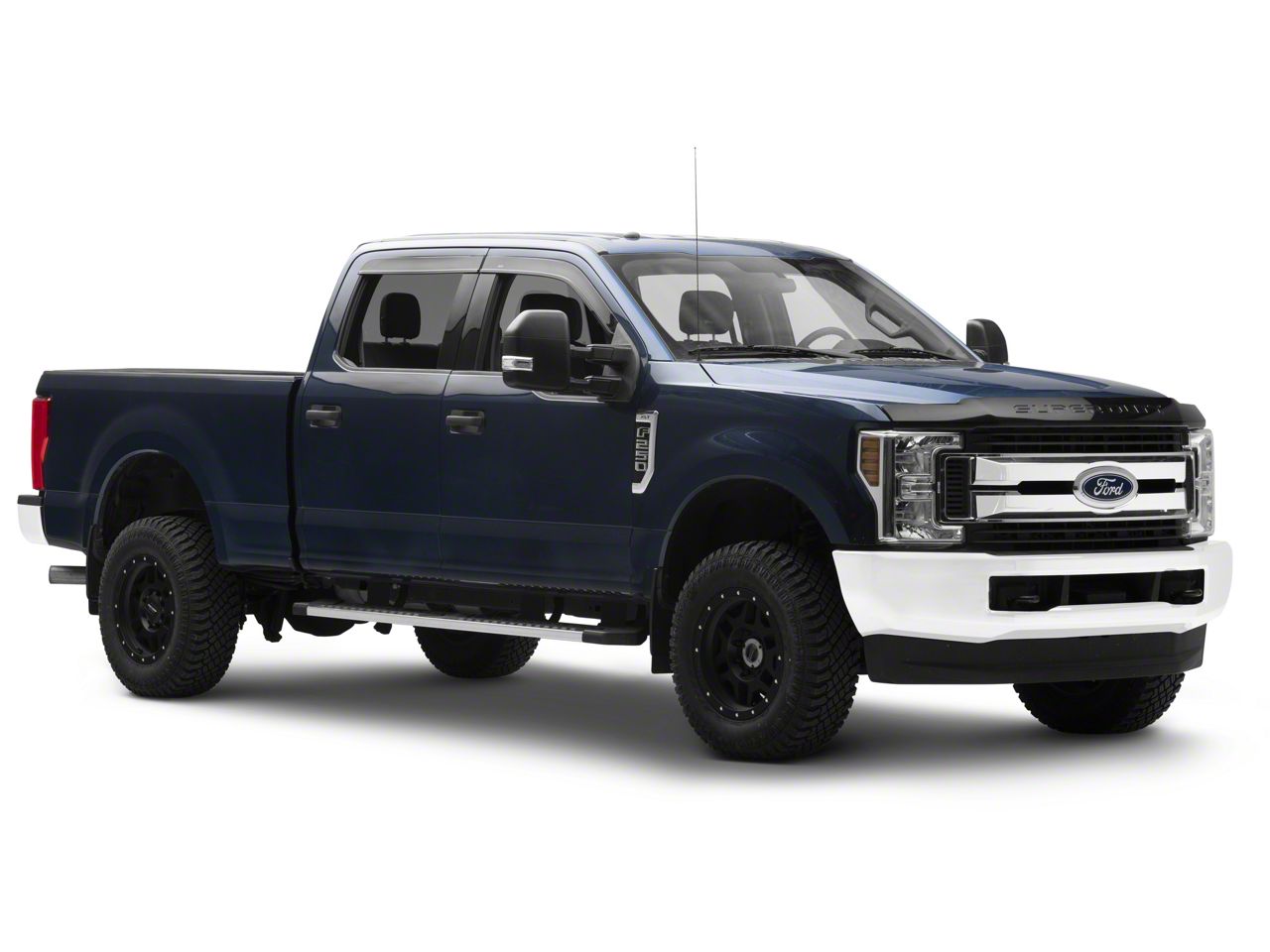 thumbnail image 2 of Ford OEM In-Channel Rain Guards For 1999-2016 F-250 SuperCrew | 4-Piece Vent Visor Set 2 of 4