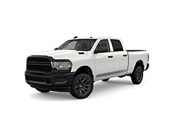 Lower Rocker Panel Stripes; Gray (99-26 F-250 Super Duty)