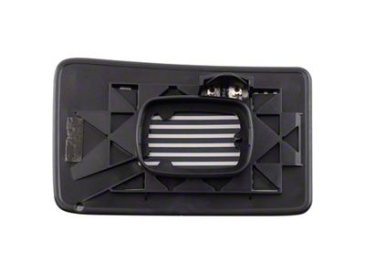 Lower Towing Mirror Glass; Driver Side (11-12 F-250 Super Duty)