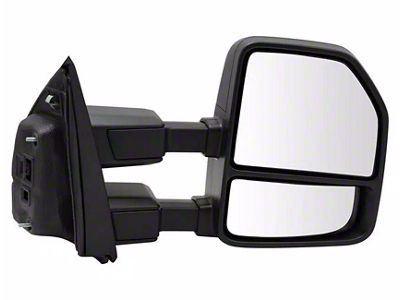 Manual Towing Mirror; Passenger Side (17-18 F-250 Super Duty)