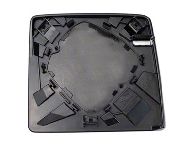 Manual Upper Towing Mirror Glass; Driver Side (11-16 F-250 Super Duty)