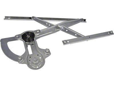 Manual Window Regulator Only; Front Driver Side (11-12 F-250 Super Duty)