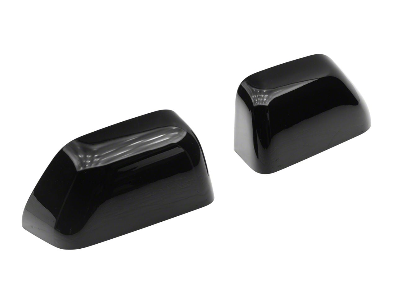 Chrome Side Mirror Cap Covers For 2017-2023 Ford F250 F350 Super Duty - Set Of 2
