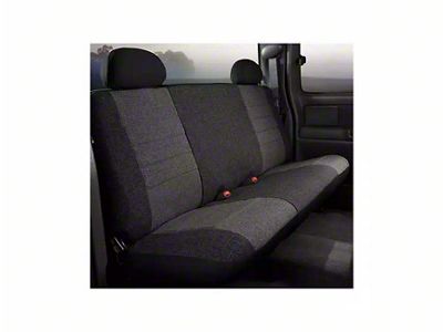 Fia OE Series Rear Seat Cover; Charcoal (17-25 F-250 Super Duty SuperCrew)