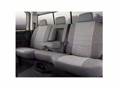 Fia OE Series Rear Seat Cover; Gray (17-25 F-250 Super Duty SuperCrew)