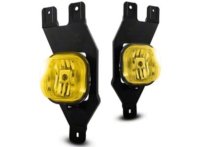 OE Style Replacement Fog Lights; Yellow (01-04 F-250 Super Duty)
