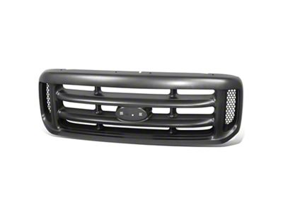 OE Style Upper Replacement Grille; Argent (99-04 F-250 Super Duty, Excluding King Ranch)