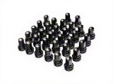 OEM Factory Style Black Lug Nut Kit; M14 x 1.5; Set of 32 (17-26 F-250 Super Duty)