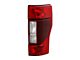 OEM Style Tail Light; Chrome Housing; Red/Clear Lens; Passenger Side (20-22 F-250 Super Duty w/ Factory Halogen BLIS Tail Lights)