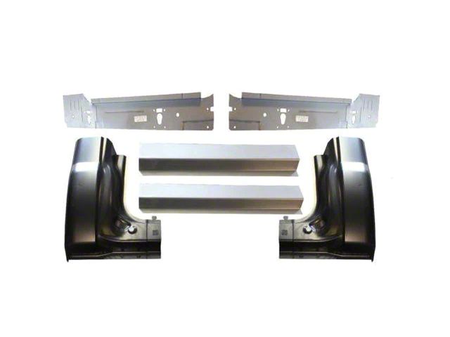 F250 Rocker Guard F-250 Super Duty Outer Rocker Panels and Cab Corners Kit (11-16 F-250 ...