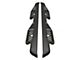 Westin Outlaw Drop Nerf Side Step Bars; Textured Black (17-24 F-250 Super Duty SuperCrew)