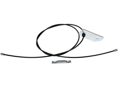 Parking Brake Cable; Intermediate (11-16 F-250 Super Duty SuperCrew 6-3/4-Foot Bed)