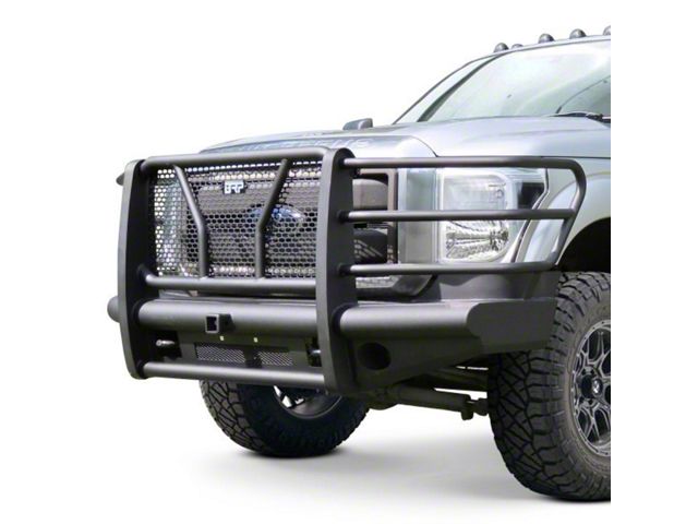Pipe Force Series Front Bumper; Black Textured (11-16 F-250 Super Duty)