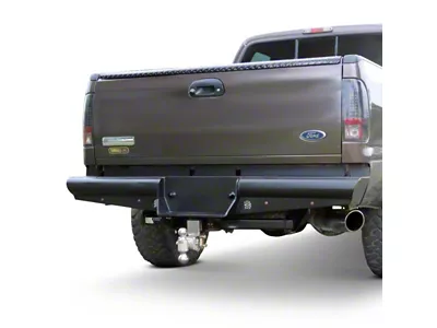 Pipe Force Series Rear Bumper; Black Textured (11-16 F-250 Super Duty)