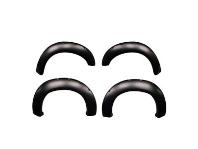 Pocket Style Fender Flares; Black (17-25 F-250 Super Duty)