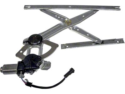 Power Window Regulator and Motor Assembly; Rear Passenger Side (11-12 F-250 Super Duty)