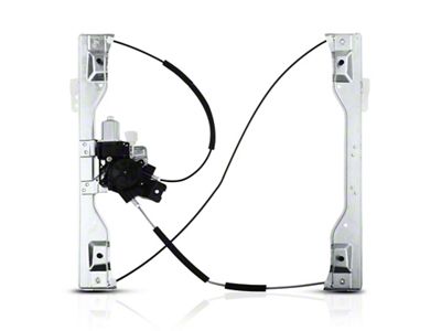 Power Window Regulator with Motor; Front Driver Side (17-19 F-250 Super Duty)