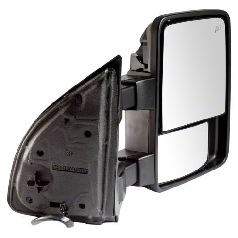 Right Passenger Side Power Heated Towing Mirror For Ford F-250/F-350 Super Duty 2003-2007 – Textured Black