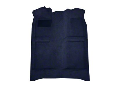 Pro-Line Replacement Front and Rear Carpet Kit; Blue (99-06 F-250 Super Duty Regular Cab w/ Automatic Floor Shifter)