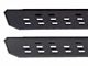 Go Rhino RB30 Running Boards with Drop Steps; Textured Black (17-24 F-250 Super Duty SuperCab)