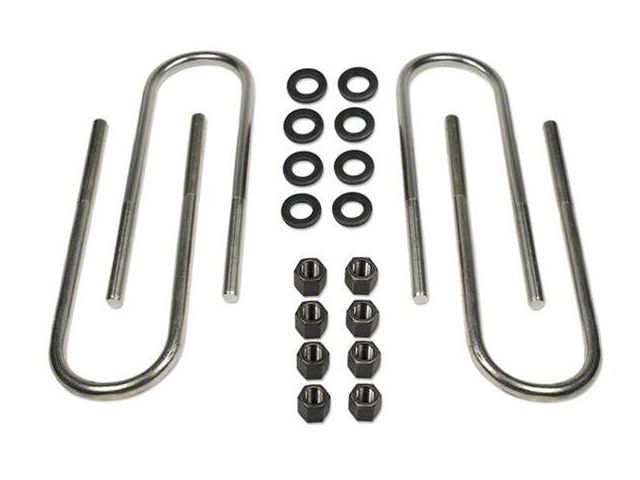 Tuff Country Rear Axle U-Bolts for 4 to 5.50-Inch Lift (11-16 4WD F-250 Super Duty w/o Factory Overload Springs)