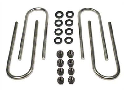 Tuff Country Rear Axle U-Bolts for 4 to 5.50-Inch Lift (11-16 4WD F-250 Super Duty w/ Factory Overload Springs)