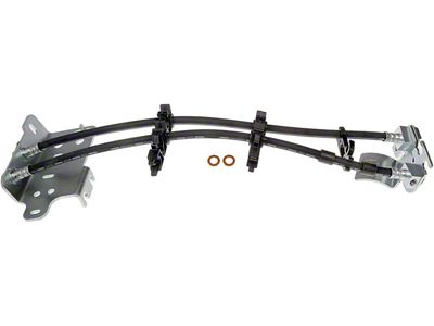 Rear Brake Hydraulic Hose; Center (2017 2WD F-250 Super Duty)