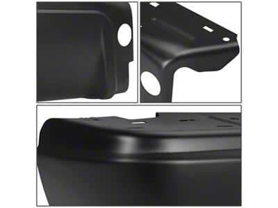 Rear Bumper Corner Cover; Not Pre-Drilled for Backup Sensors; Driver Side; Black (08-16 F-250 Super Duty)