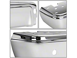 Rear Bumper Corner Cover; Pre-Drilled for Backup Sensors; Driver Side; Chrome (08-16 F-250 Super Duty)