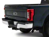 Rear Bumper; Pre-Drilled for Backup Sensors; Chrome (17-22 F-250 Super Duty)